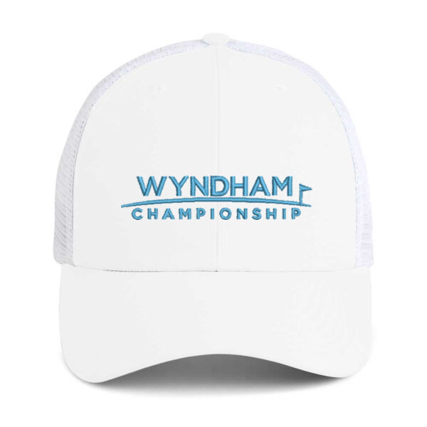 X210SM Structured Performance Meshback Cap / White Thumbnail